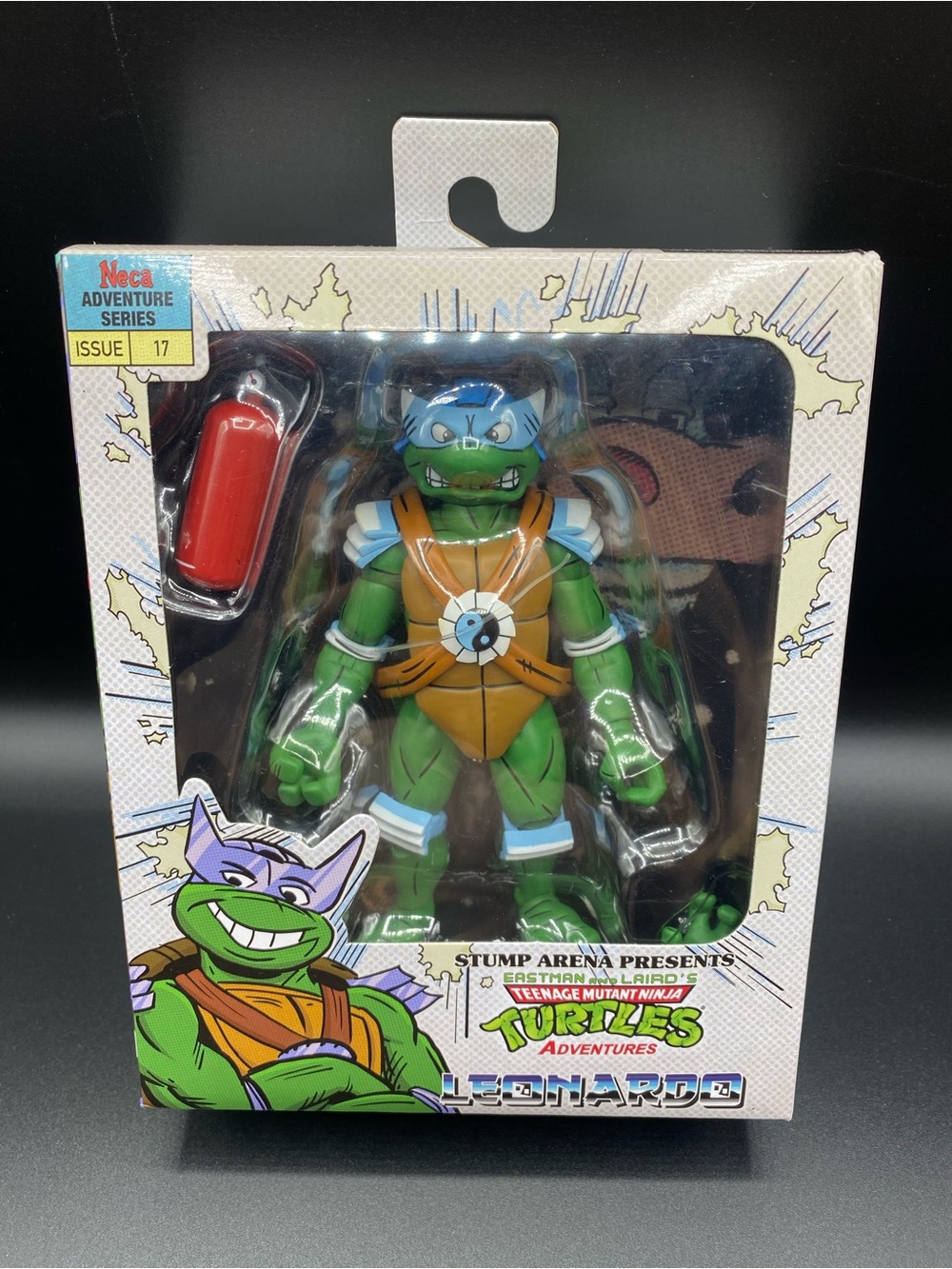 Neca Stump Arena Eastman & Laird's Teenage Mutant Ninja Turtles Leonardo New